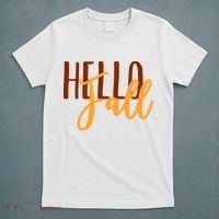 Hello Fall Autumn Lover T-Shirt thumb 5