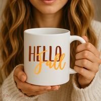Hello Fall Autumn Lover Coffee Mug thumb 3