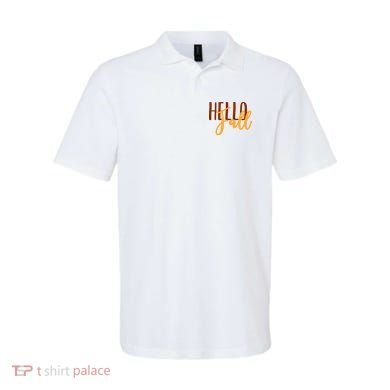 Hello Fall Autumn Lover Polo