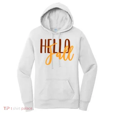 Hello Fall Autumn Lover Women's Hoodie