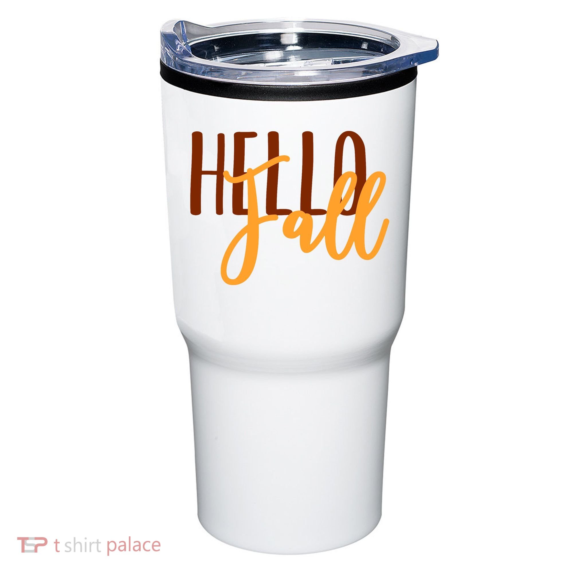Hello Fall Autumn Lover Tumbler
