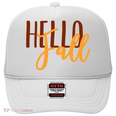 Hello Fall Autumn Lover Hat