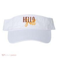 Hello Fall Autumn Lover Visor thumb 0