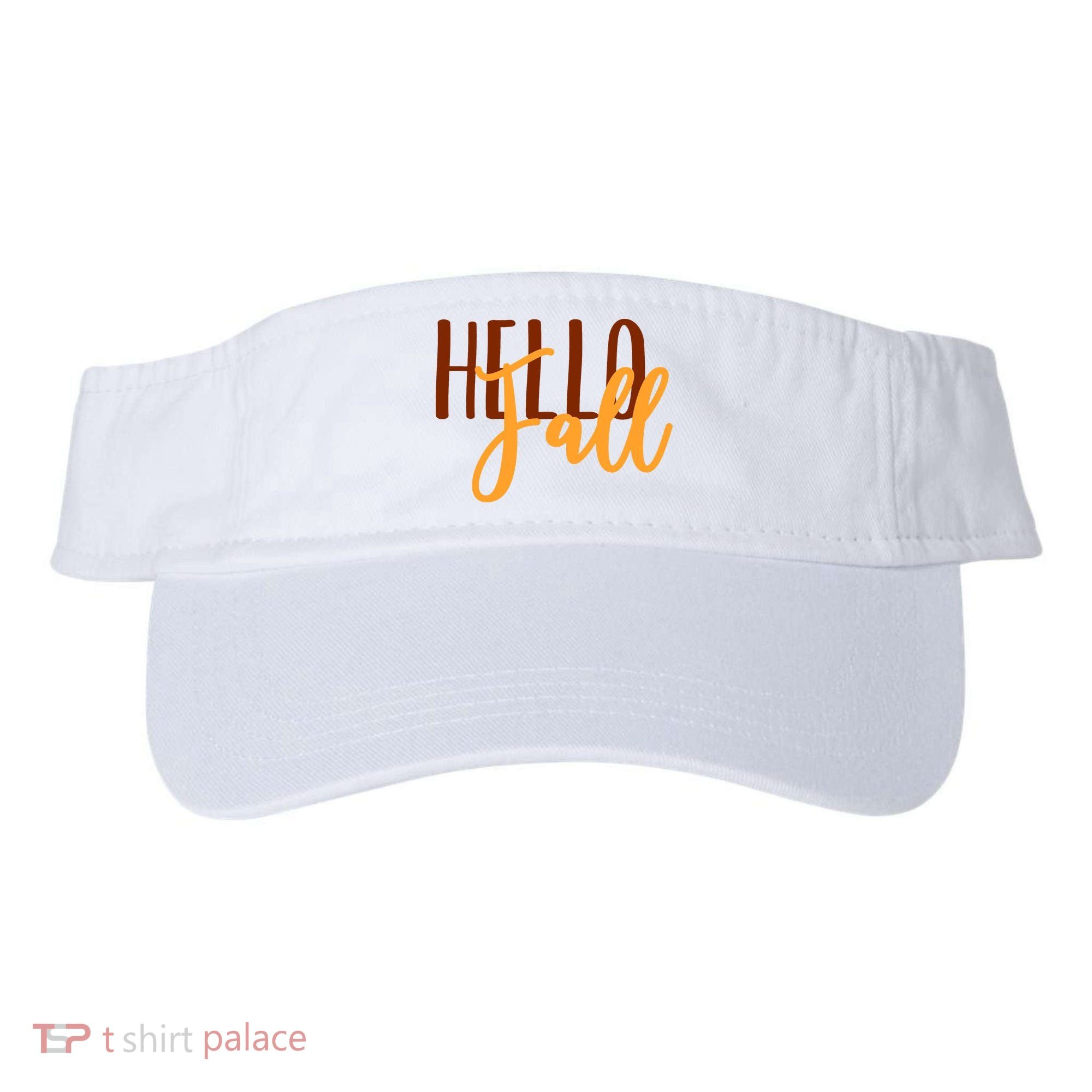 Hello Fall Autumn Lover Visor