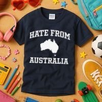 Hate From Australia Kids T-Shirt thumb 3