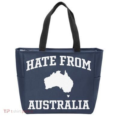 Hate From Australia Tote Bag