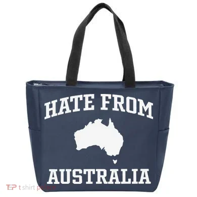 Hate From Australia Tote Bag