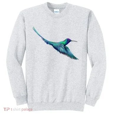 Hummingbird From A Splash Sweatshirt