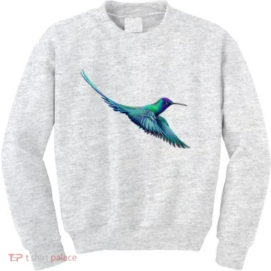 Hummingbird From A Splash Kids Sweatshirt
