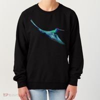 Hummingbird From A Splash Women's Sweatshirt thumb 0