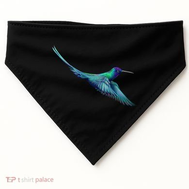 Hummingbird From A Splash USA-Made Doggie Bandana