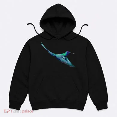 Hummingbird From A Splash Hoodie