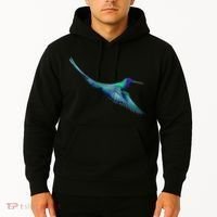 Hummingbird From A Splash Hoodie thumb 2