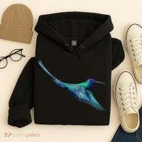 Hummingbird From A Splash Hoodie thumb 4