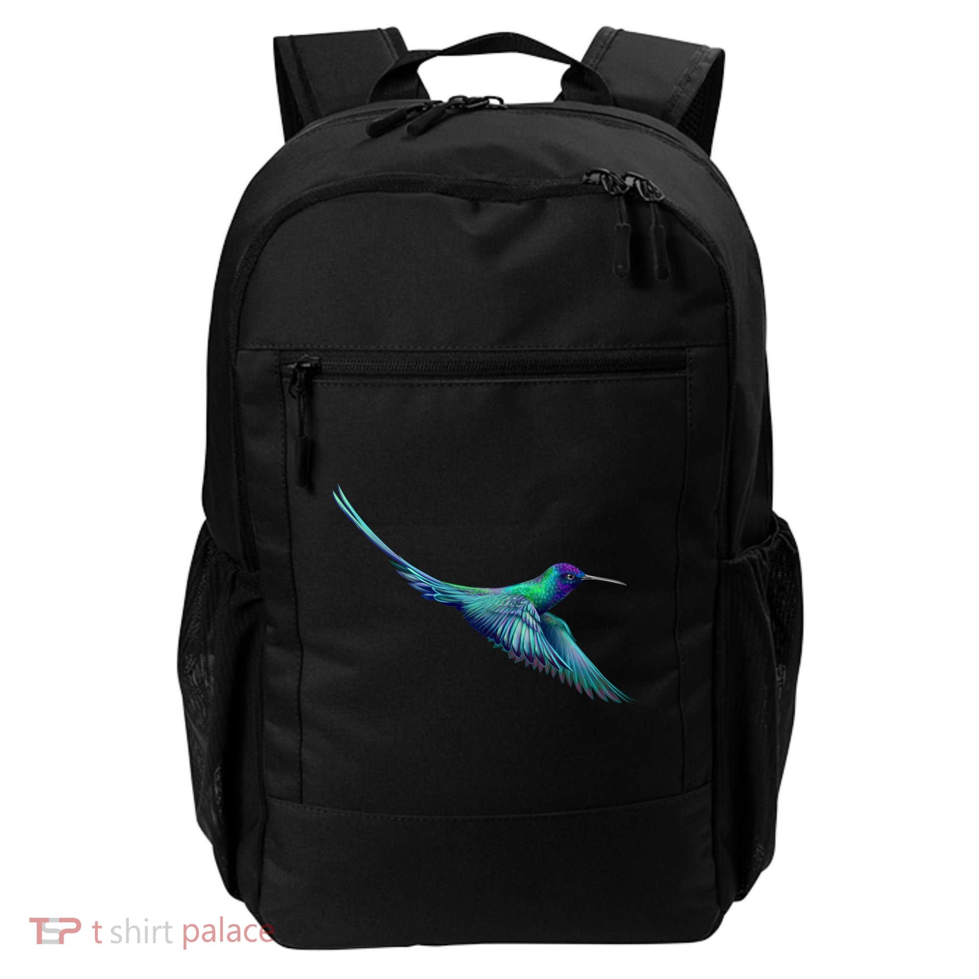 Hummingbird From A Splash Backpack