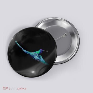 Hummingbird From A Splash Button