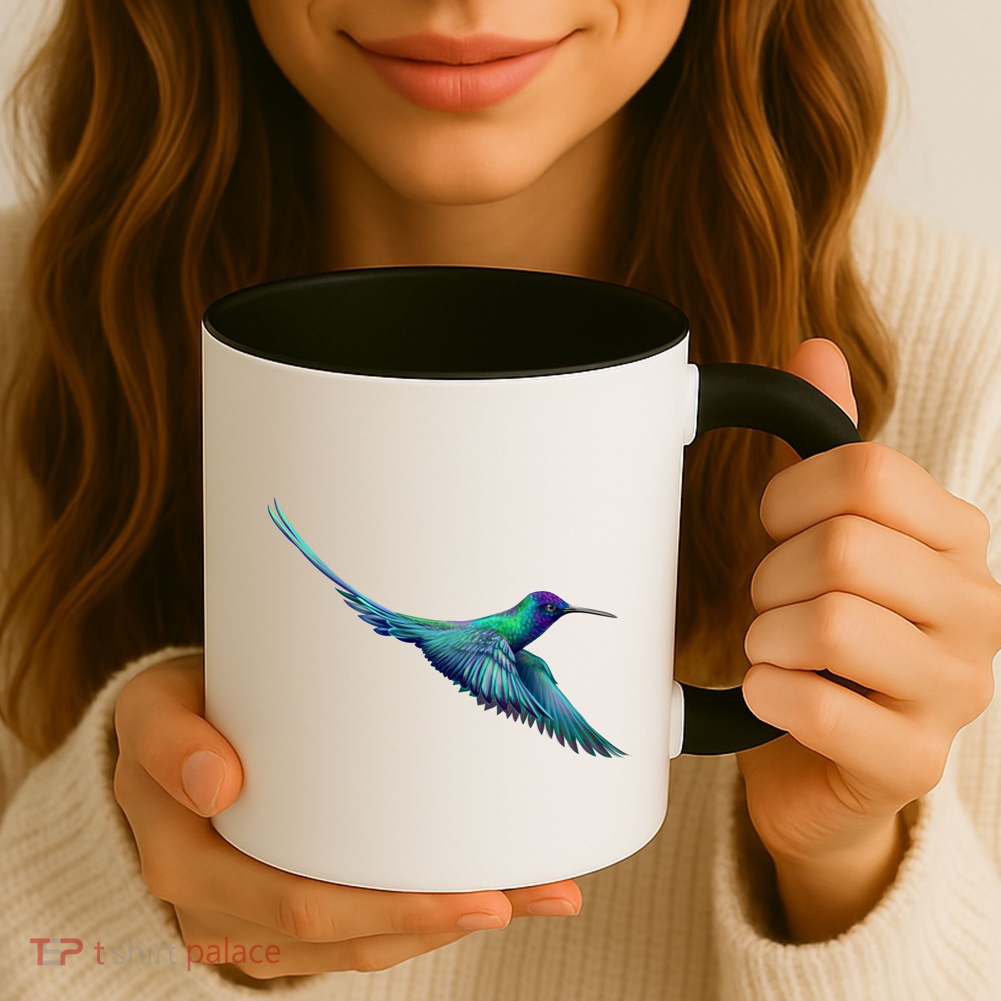 Hummingbird From A Splash Coffee Mug