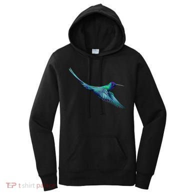 Hummingbird From A Splash Women's Hoodie