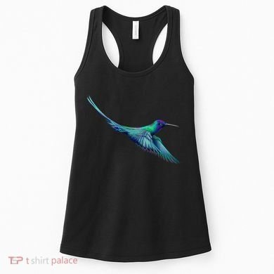 Hummingbird From A Splash Women's Tank Top