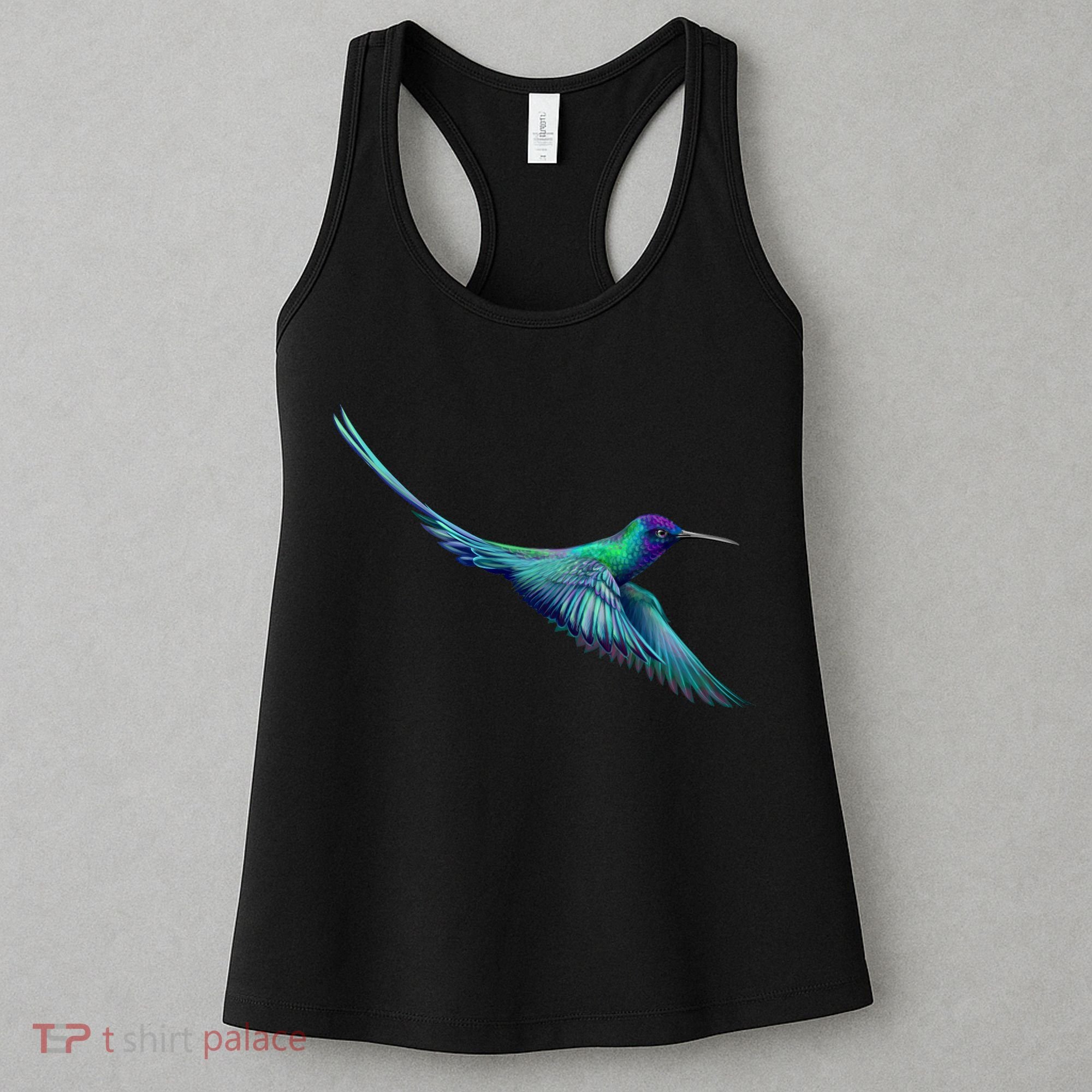 Hummingbird From A Splash Women's Tank Top