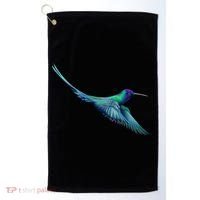 Hummingbird From A Splash Golf Towel thumb 0