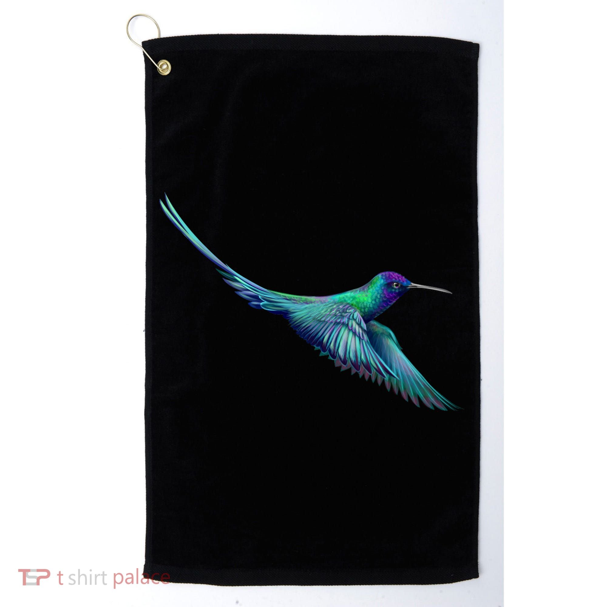 Hummingbird From A Splash Golf Towel