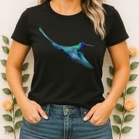 Hummingbird From A Splash Women's T-Shirt thumb 2