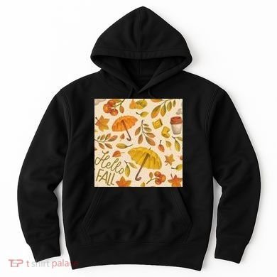 Hello Fall Autumn Season Hoodie