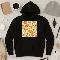 Hello Fall Autumn Season Hoodie thumb 3