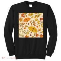 Hello Fall Autumn Season Sweatshirt thumb 0