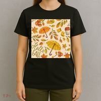 Hello Fall Autumn Season T-Shirt thumb 4