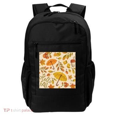 Hello Fall Autumn Season Backpack
