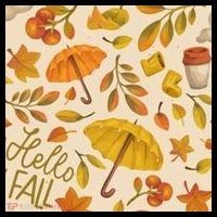 Hello Fall Autumn Season Mousepad thumb 1