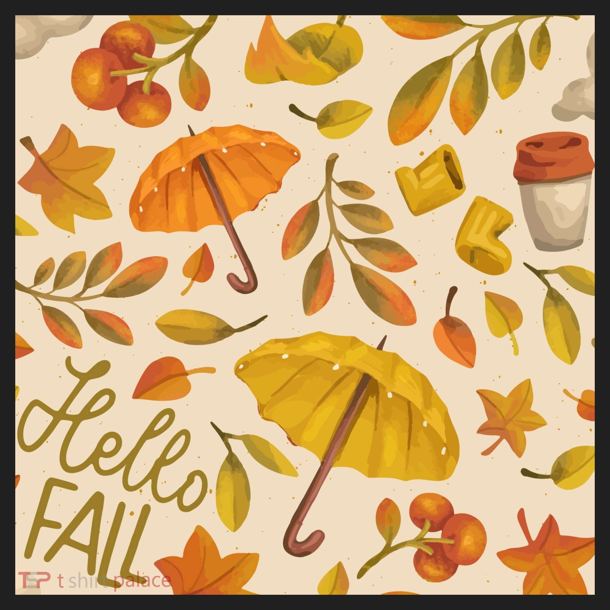 Hello Fall Autumn Season Hat