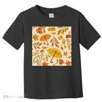 Hello Fall Autumn Season Toddler T-Shirt thumb 0