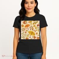 Hello Fall Autumn Season Women's T-Shirt thumb 4