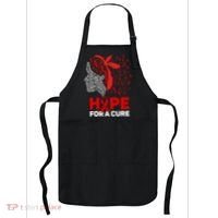 Hope For A Cure Red Ribbon National Hiv Awareness Month Apron thumb 0