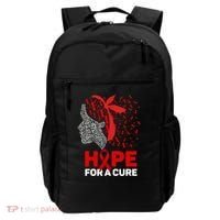 Hope For A Cure Red Ribbon National Hiv Awareness Month Backpack thumb 0