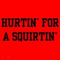 Hurtin For A Squirtin Santa Hat thumb 1