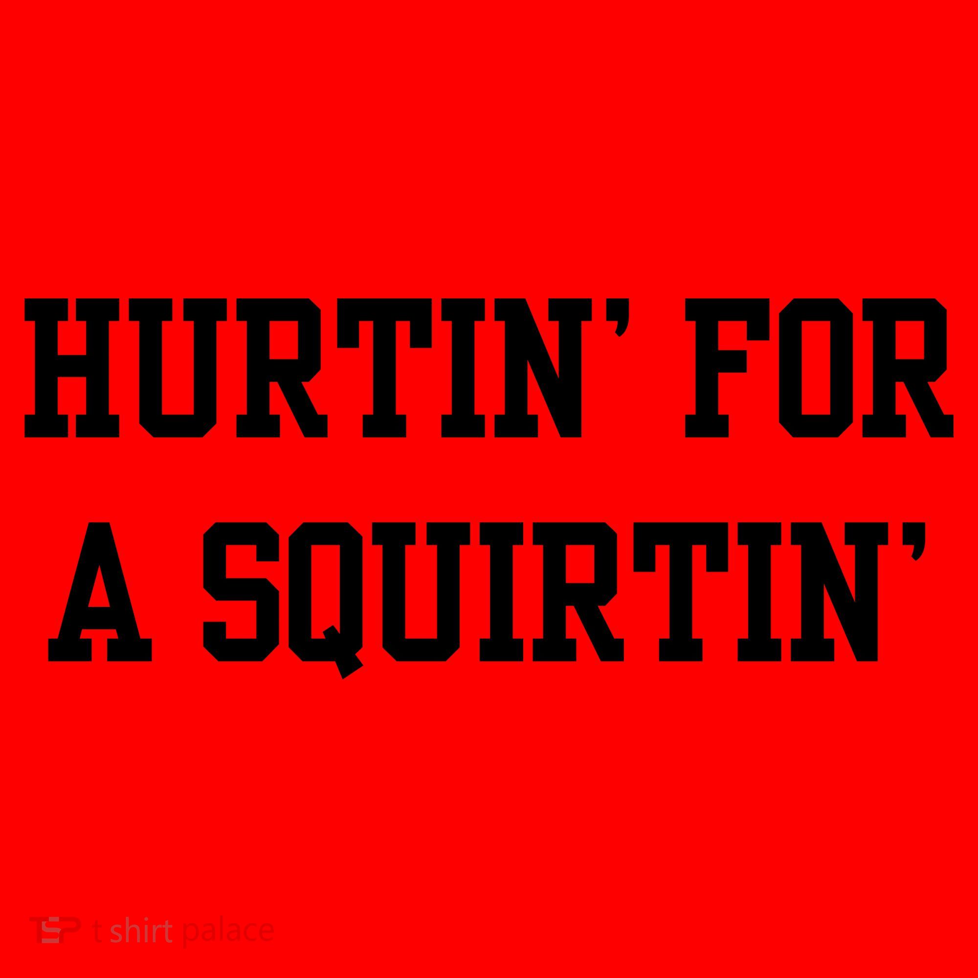 Hurtin For A Squirtin Santa Hat