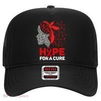 Hope For A Cure Red Ribbon National Hiv Awareness Month Gift Hat thumb 0