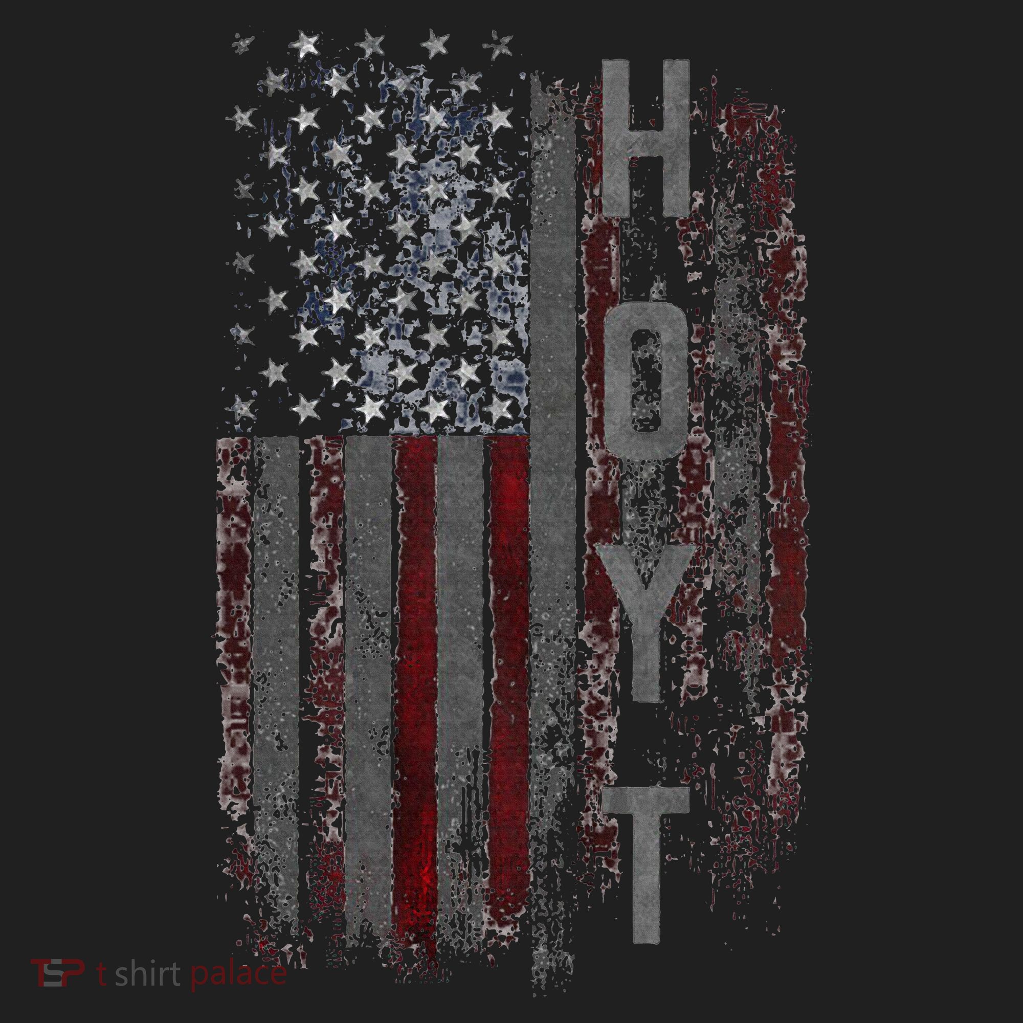 Hoyt Family American Flag Port Authority Basic Backpack