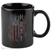 Hoyt Family American Flag 11oz C Handle Ceramic Mug thumb 0