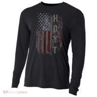 Hoyt Family American Flag Cooling Performance Long Sleeve Crew thumb 0
