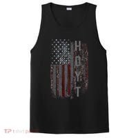 Hoyt Family American Flag PosiCharge Competitor Tank thumb 0