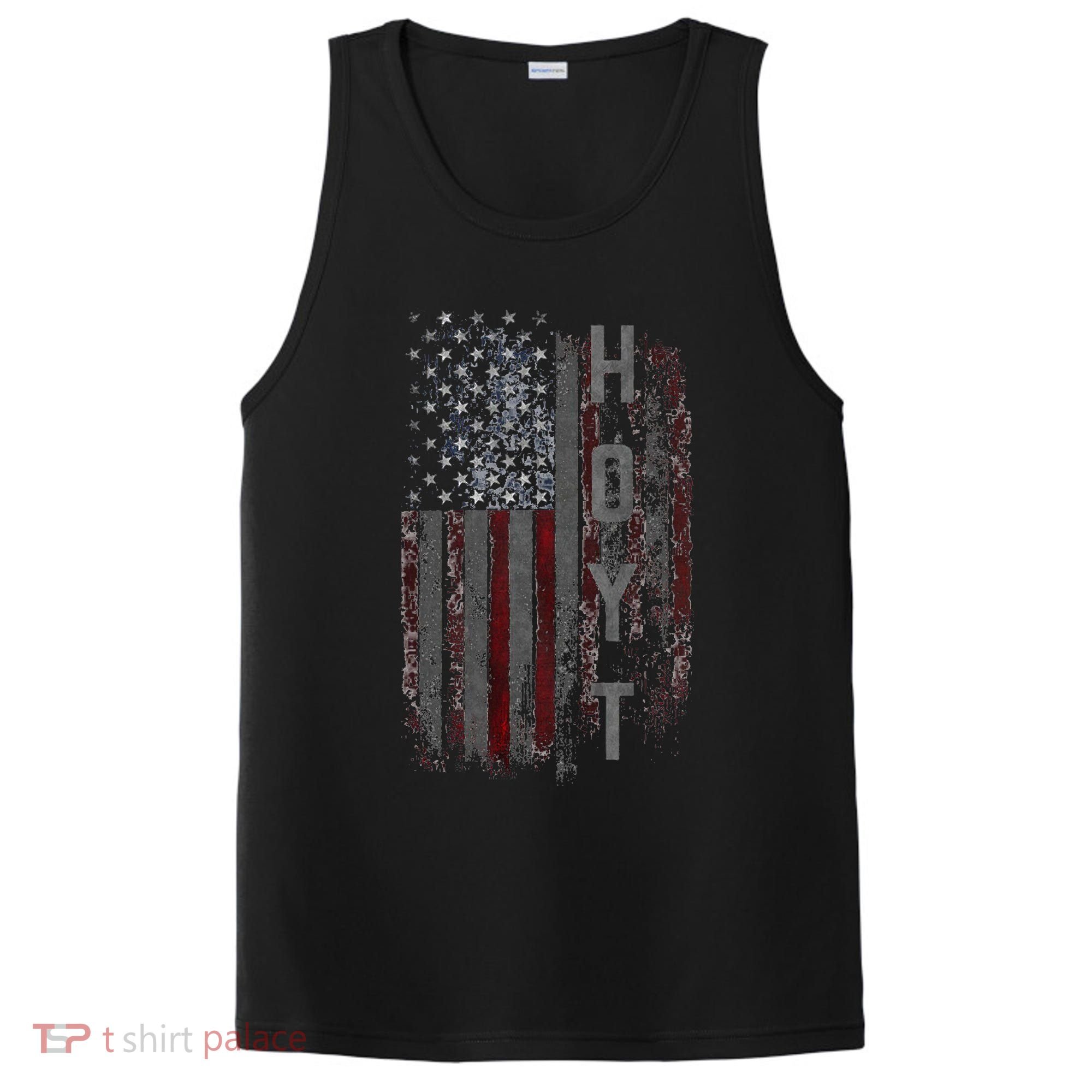 Hoyt Family American Flag PosiCharge Competitor Tank