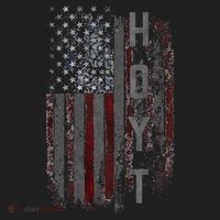 Hoyt Family American Flag Golf Towel thumb 3