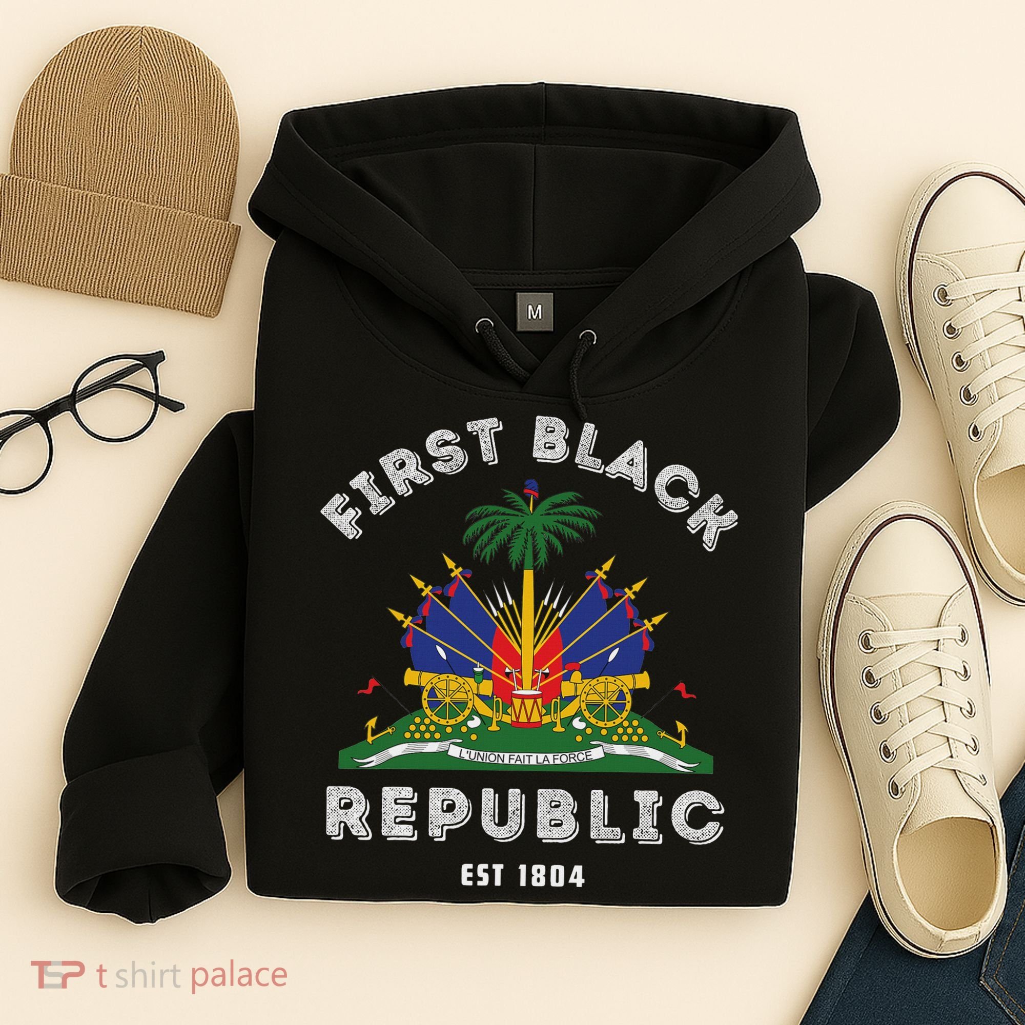 Haiti First Black Republic Since 1804 Haitian Flag Day Hoodie