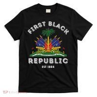 Haiti First Black Republic Since 1804 Haitian Flag Day T-Shirt thumb 0