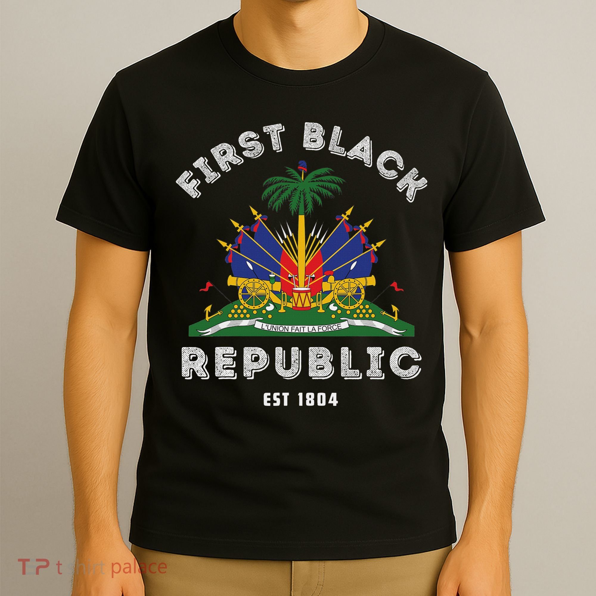Haiti First Black Republic Since 1804 Haitian Flag Day T-Shirt